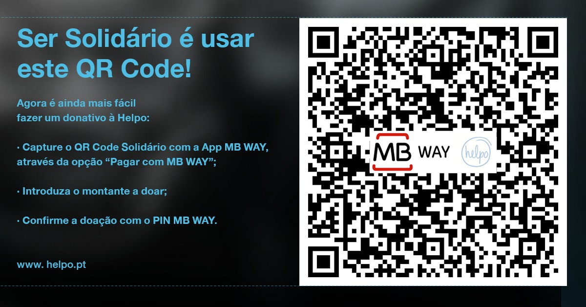 Use este QR Code e apoie Moçambique