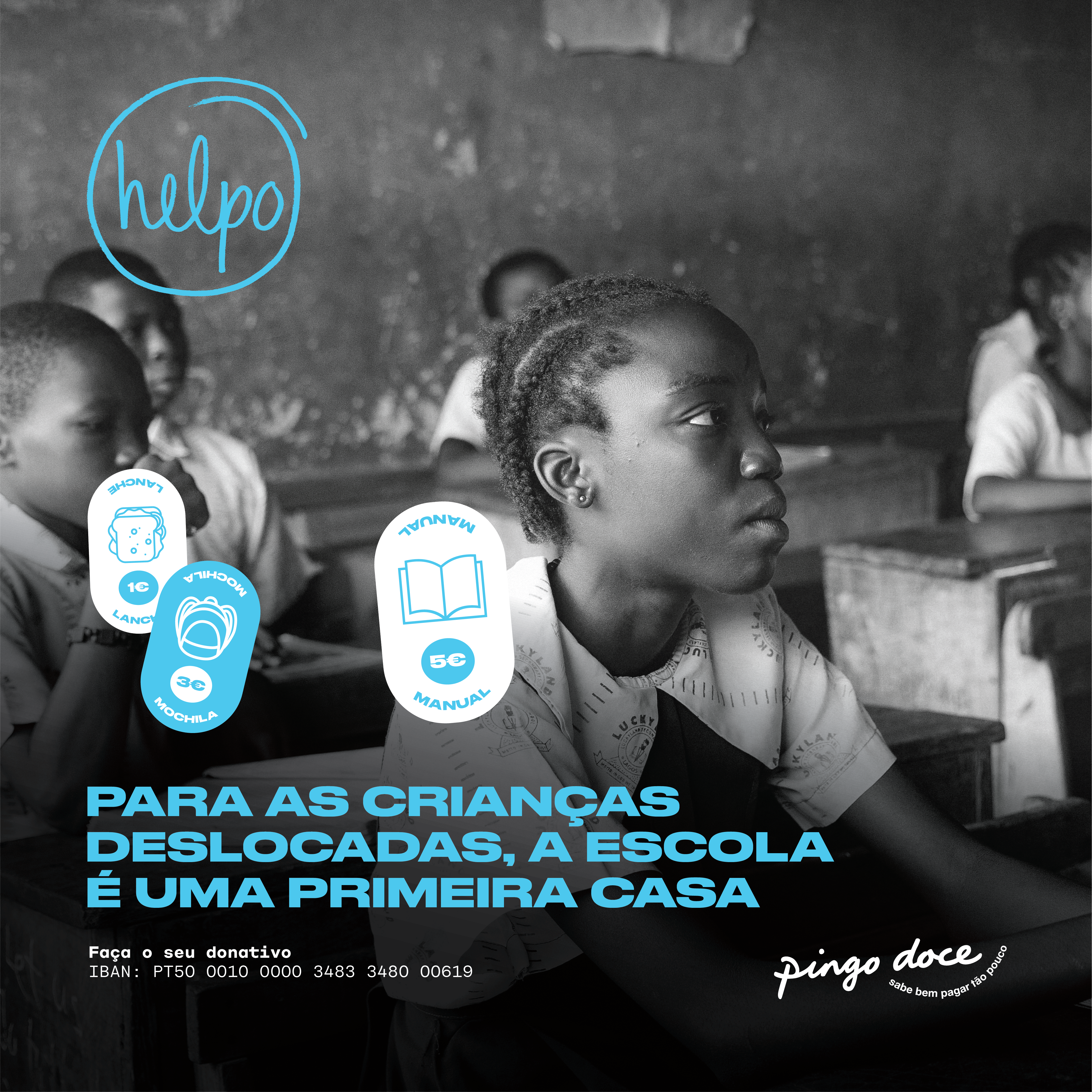 Vamos ajudar as crianças de Cabo Delgado a estudar!
